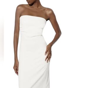 Zara Long white dress 4 sizes avail. White-1(S) 1 (L) Ecru/cream 1(XS) Black (M)